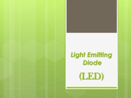 Light Emitting Diode