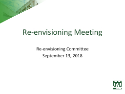 College/School Mtgs - Utah Valley University