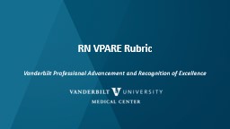 PowerPoint Presentation - Vanderbilt University Medical Center |