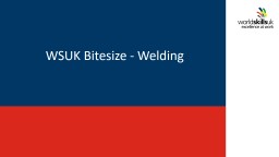 PowerPoint Presentation - WorldSkills UK
