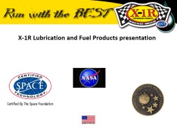 Fleet Presentation - X-1R Corporation